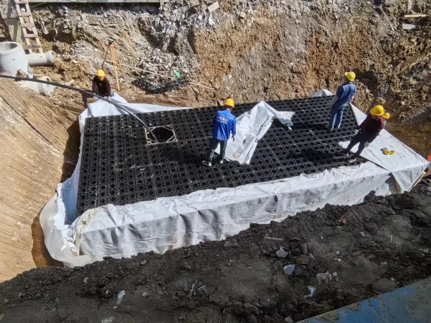 江西南昌某小区雨水收集项目－鸿哲环保